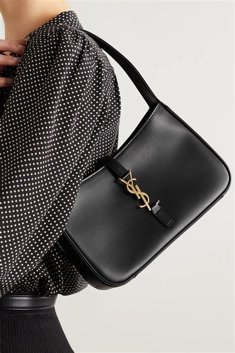 ysl bag leather strap|YSL shoulder bag black.